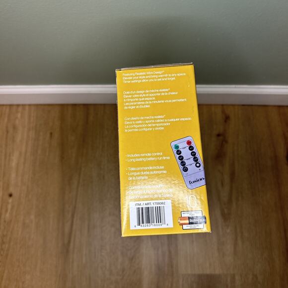 Fusion Fairy Light Multifunction Remote Control Led Candles 5 Count Gold Glow - Picture 3 of 3